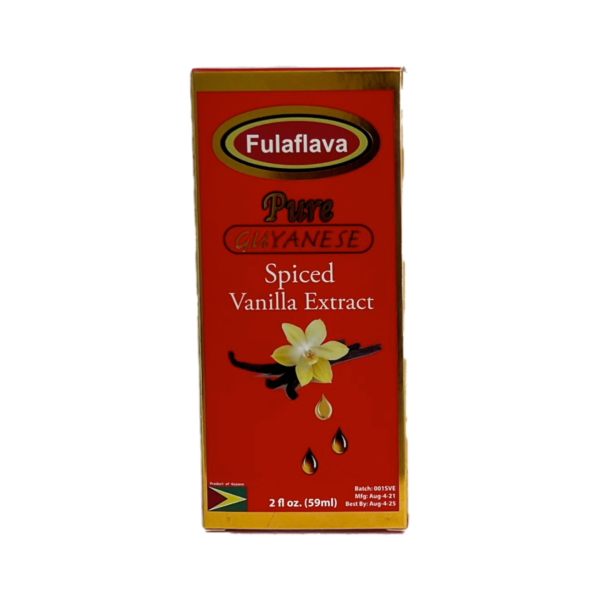 Pure Guyanese Spiced Vanilla Extract 2FL oz