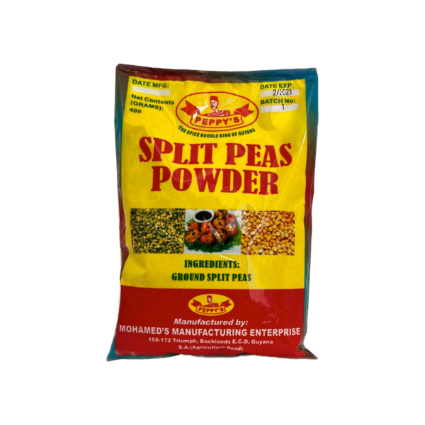 Peppy's split Peas Powder