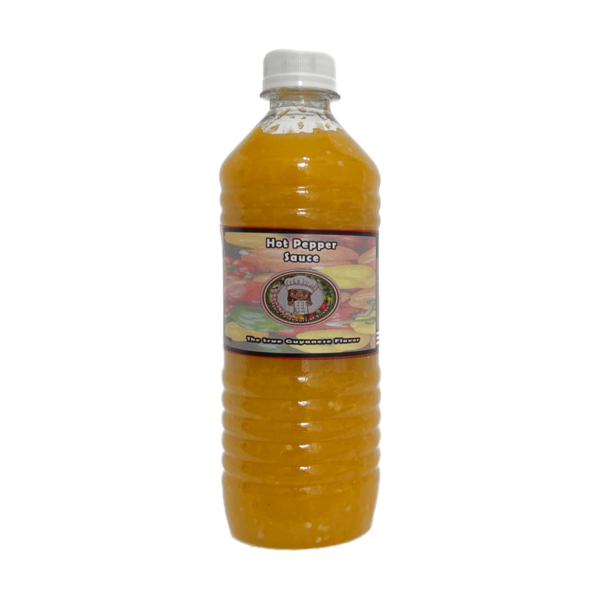 The True Guyanese Flavor Hot Pepper Sauce