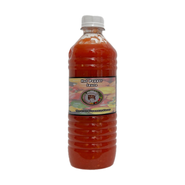The True Guyanese Flavor Hot Pepper Sauce