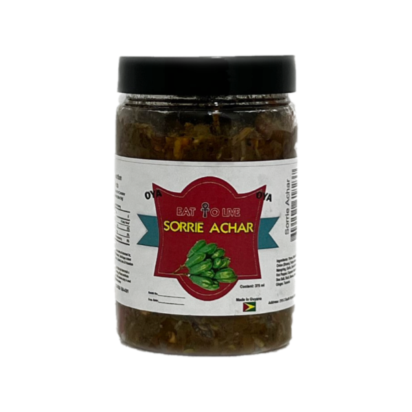 Eat To Live Sorrie Achar