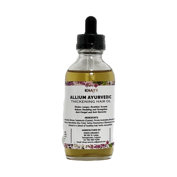 Khayr Allium Ayurvedic Thickening Hair Oil