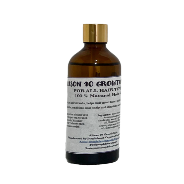 Purpleheart Organics Allison 10 Growth Elixir for all Hair Types