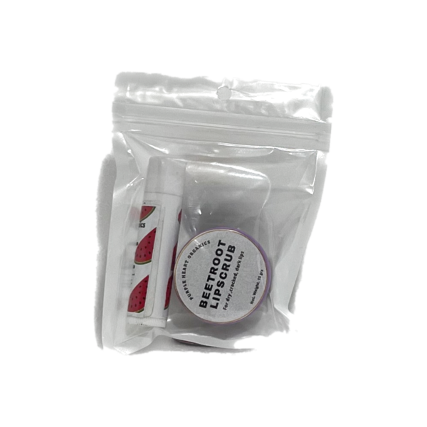 Purpleheart Organics Beetroot Lip Scrub/Balm