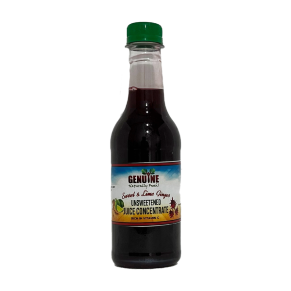Genuine Unsweetened Juice Concentrate- Sorrel & Lime Ginger