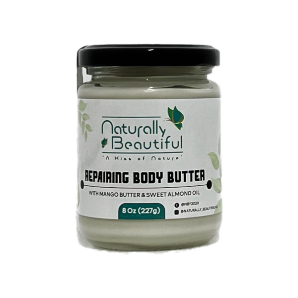 Naturally Beautiful Repairing Body Butter Mango Butter & Sweet Almond Oil