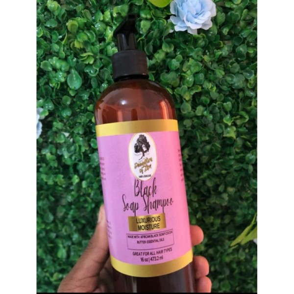 Daughters of Zion Hair & Skincare Black Soap Shampoo