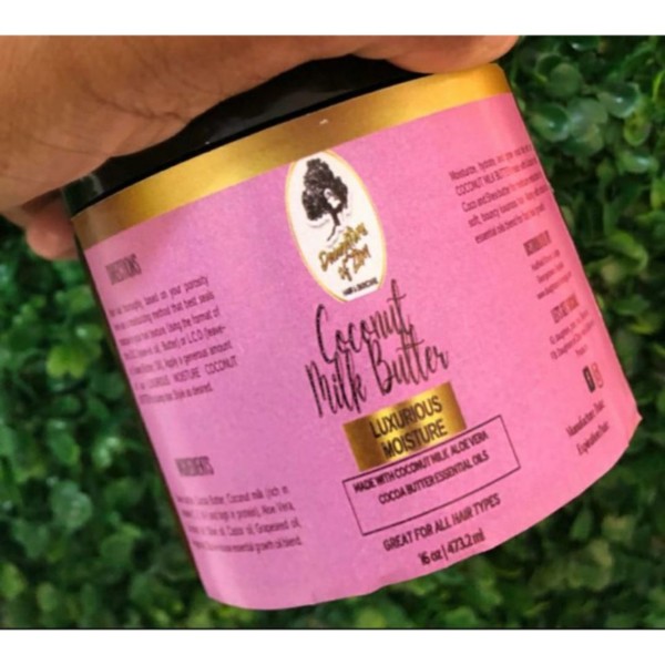 Daughters of Zion Hair & Skincare Coconut Milk & Aloe Vera Butter