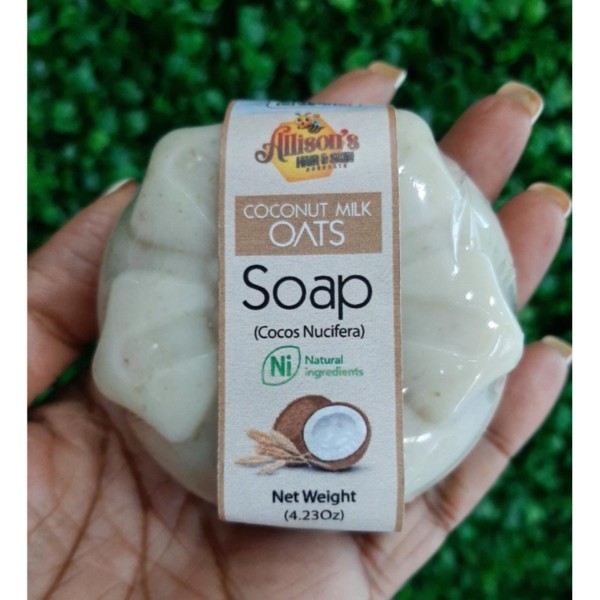 Allison’s Hair & Skincare Coconut milk and Oats