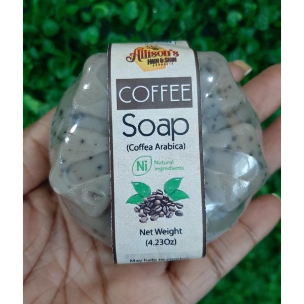 Allison’s Hair & Skincare Coffee Soap