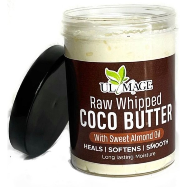 Raw Whipped Coco Butter with Sweet Almond Oil