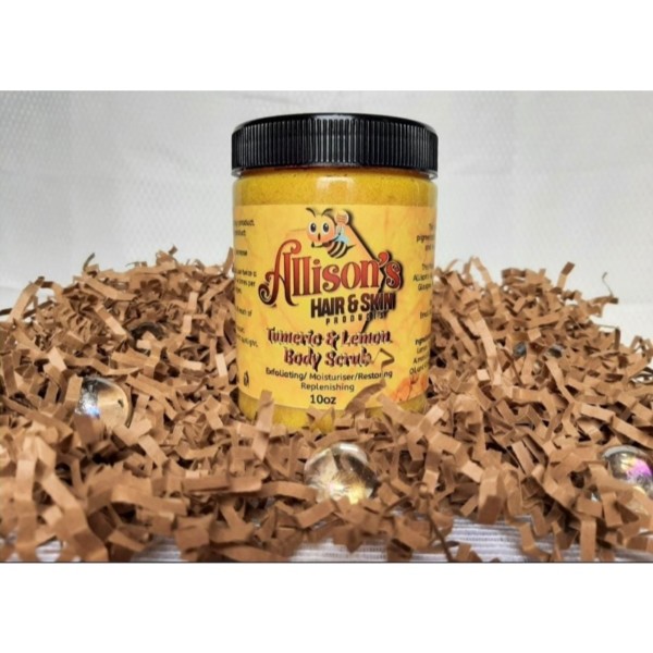 Allison’s Hair & Skincare Turmeric Body Scrub
