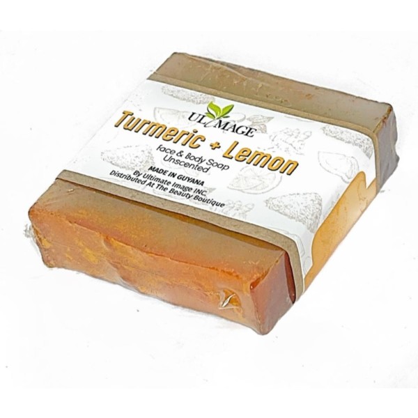Tumeric & Lemon Face & Body Soap Unscented